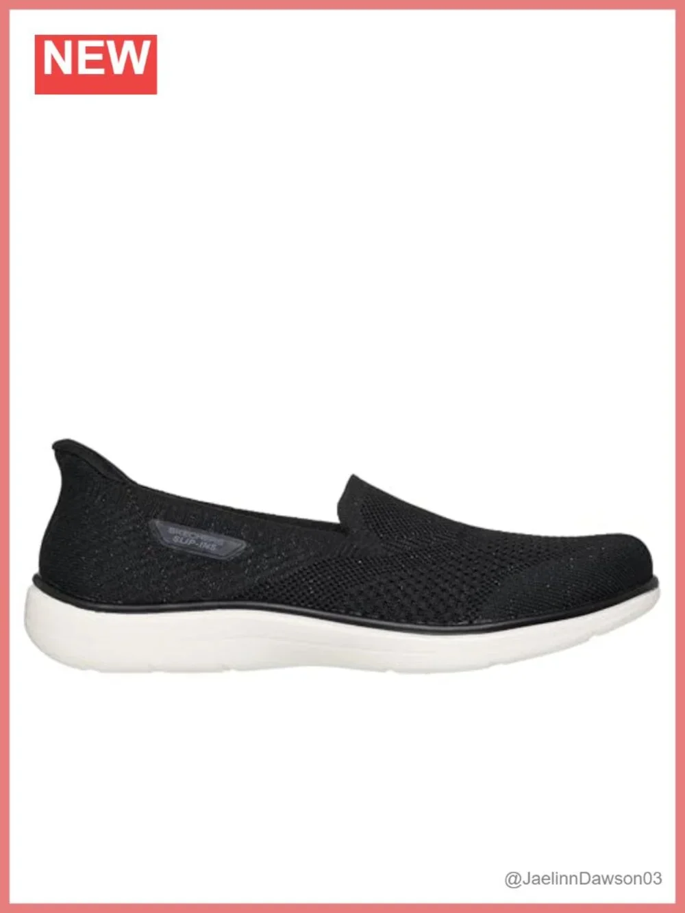 Skechers Hands Free Slip-ins Women's Athletic Loafer with Heel Pillow, Machine